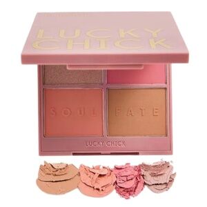 Lucky Chick Mystic Halo Glow Bronzer Highlight Palette - Aura, Rise, Soul, Fate